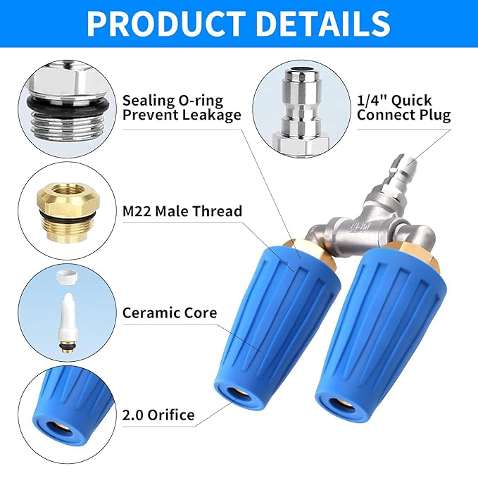 🔥Last Day 49% OFF & Free Shipping ✨Twin/Triple Turbo Nozzle