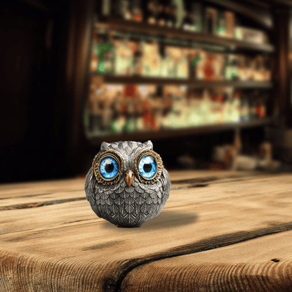 🦉Alloy Lucky Owl Guardian-The Wise Watcher of the Felt