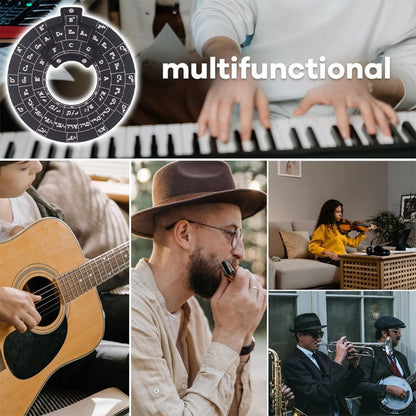 🎶Guitar Music Theory Disc Circle Of Fifths