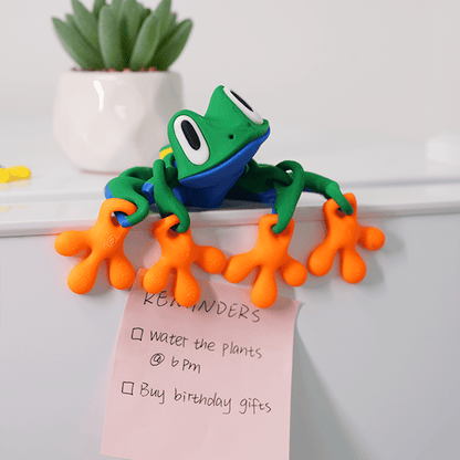 🐸 3D Printed Magnetic Frog Refrigerator Magnet