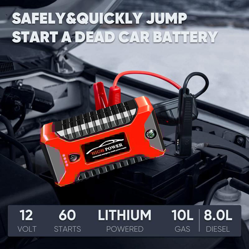 🎁Last Day🔥Jump Starter 3000A Peak Jump Starter Battery Pack