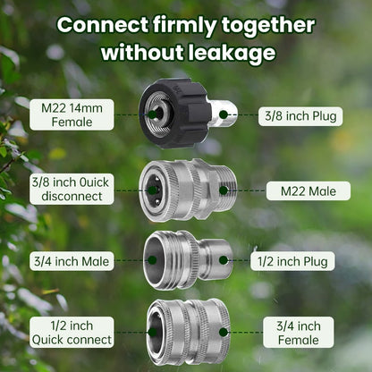 🔥Last Day Sale 49% OFF - Tap and Pressure Washer Adapter Kit