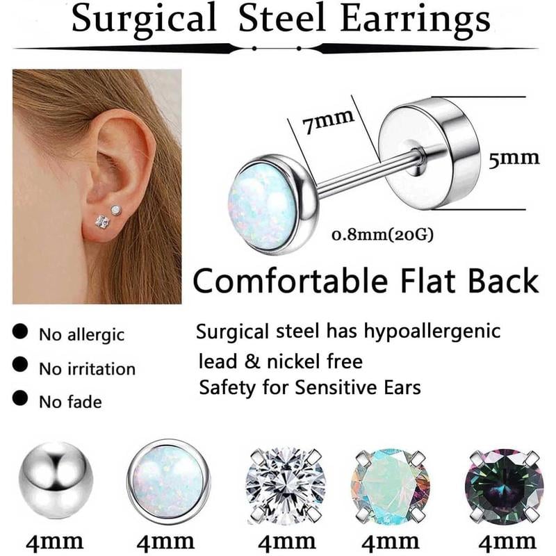 ✨LAST DAY 49% OFF✨8 Pairs Hypoallergenic Earrings