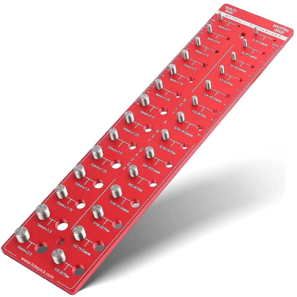 TidePick Nut and Bolt Thread Checker
