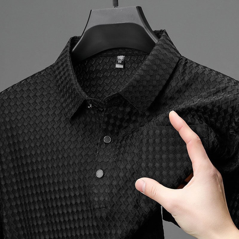 🎉Men's textured short sleeve shirt🎉