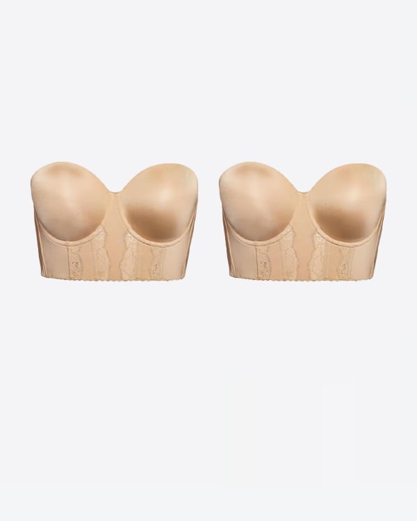 🔥Beat the Heat🔥The Low Back Strapless Bra