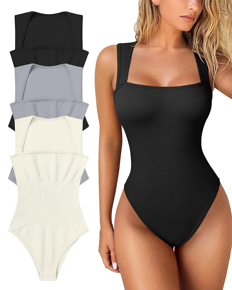 🔥Last Day 49% OFF-OQQ fitness Womenswear Bodysuits