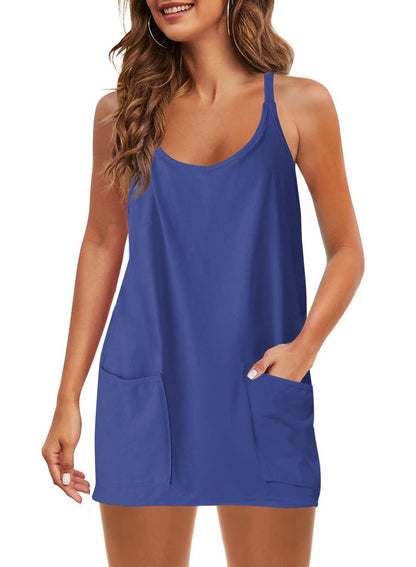 Women's Summer Sleeveless Mini Dress