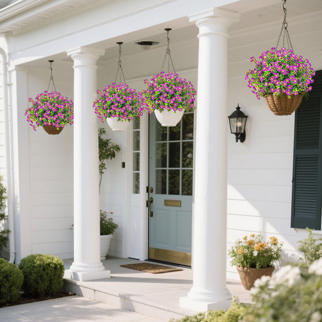 🎉Mother's Day Sale 49% OFF🌼UV Resistant Lifelike Artificial Daisies (Hanging Flowers Basket)