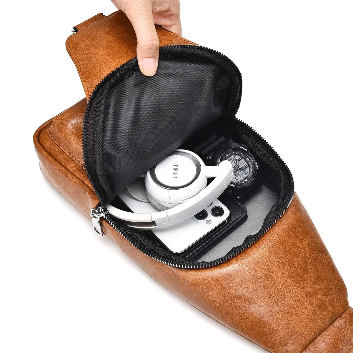 🔥Summer Hot Sale UP to 50% OFF 🎁-Travel Male Side Messenger Shoulder Chest Bag