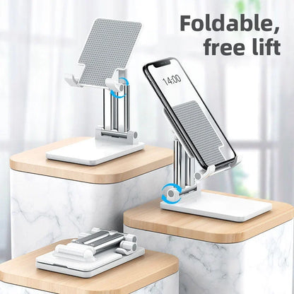 🎁Foldable Aluminum Desktop Phone Stand