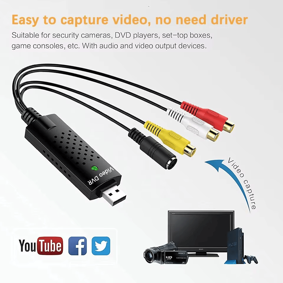🔥USB Video Capture Card