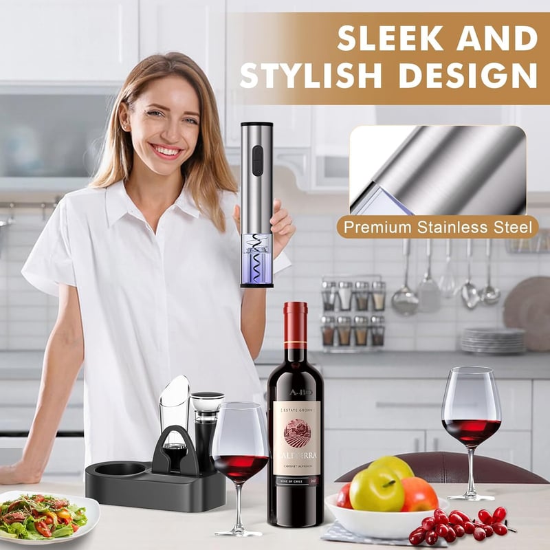 🛒Weekend Big Promation 49% OFF--Electric Wine Openers Set