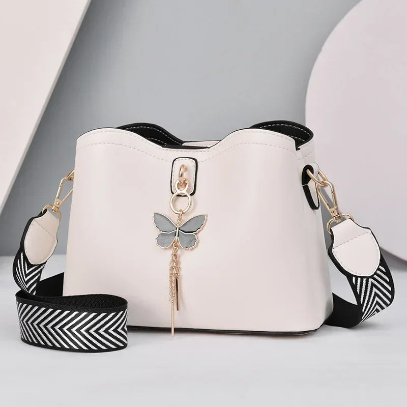 🔥Limitted Sale 🎁- Womens Butterfly Bucket Crossbody Bag