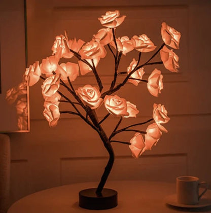 Forever Rose Tree Lamp