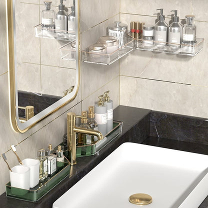 🔥Last Day Promotion - 49% OFF🔥2023 New Hole-Free Large-Capacity Wall-Mounted Corner Shelf