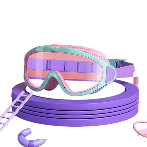 🎉Last Day Promotion 54% OFF-🔥HD children's large frame waterproof and anti-fog swimming goggles