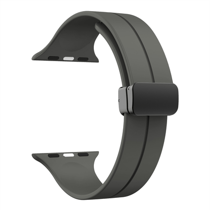 Silicone Magnetic Folding Band For Apple Watch
