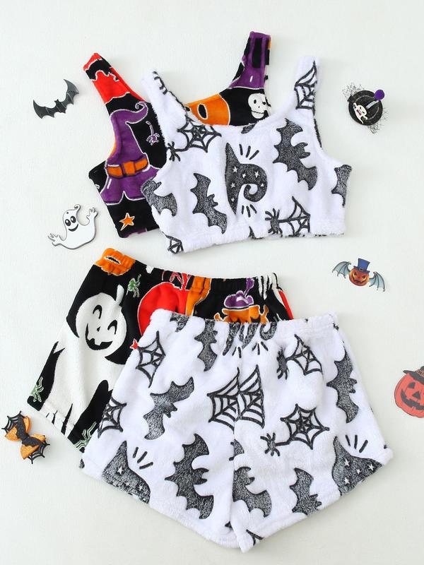 💥Halloween Pre - Sale 49% Off 🎃Halloween vest pajamas set👻