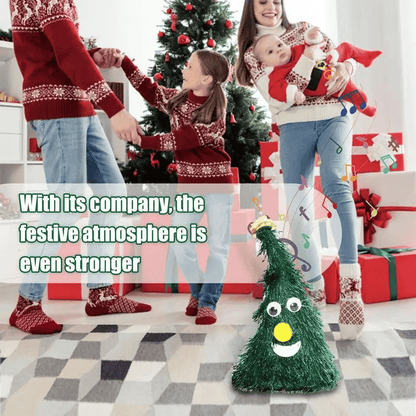 🎄New Musical hat dancing Christmas tree Toy