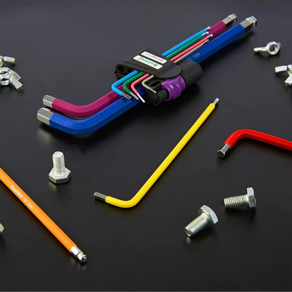 🔥Summer Hot Sale Promotion-49% OFF💯-Toolant Allen Wrench Allen Key Metric&SAE Set, with Ball End for Automotive, Plumber, Workshop, Mechanics