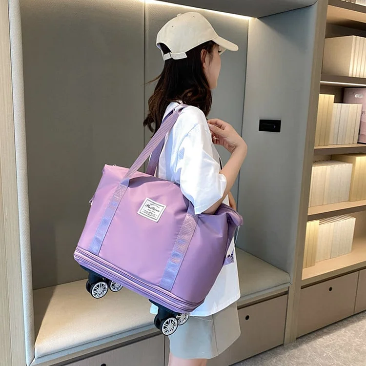2025 New Large Capacity Travel Bag - Universal Wheel Removable