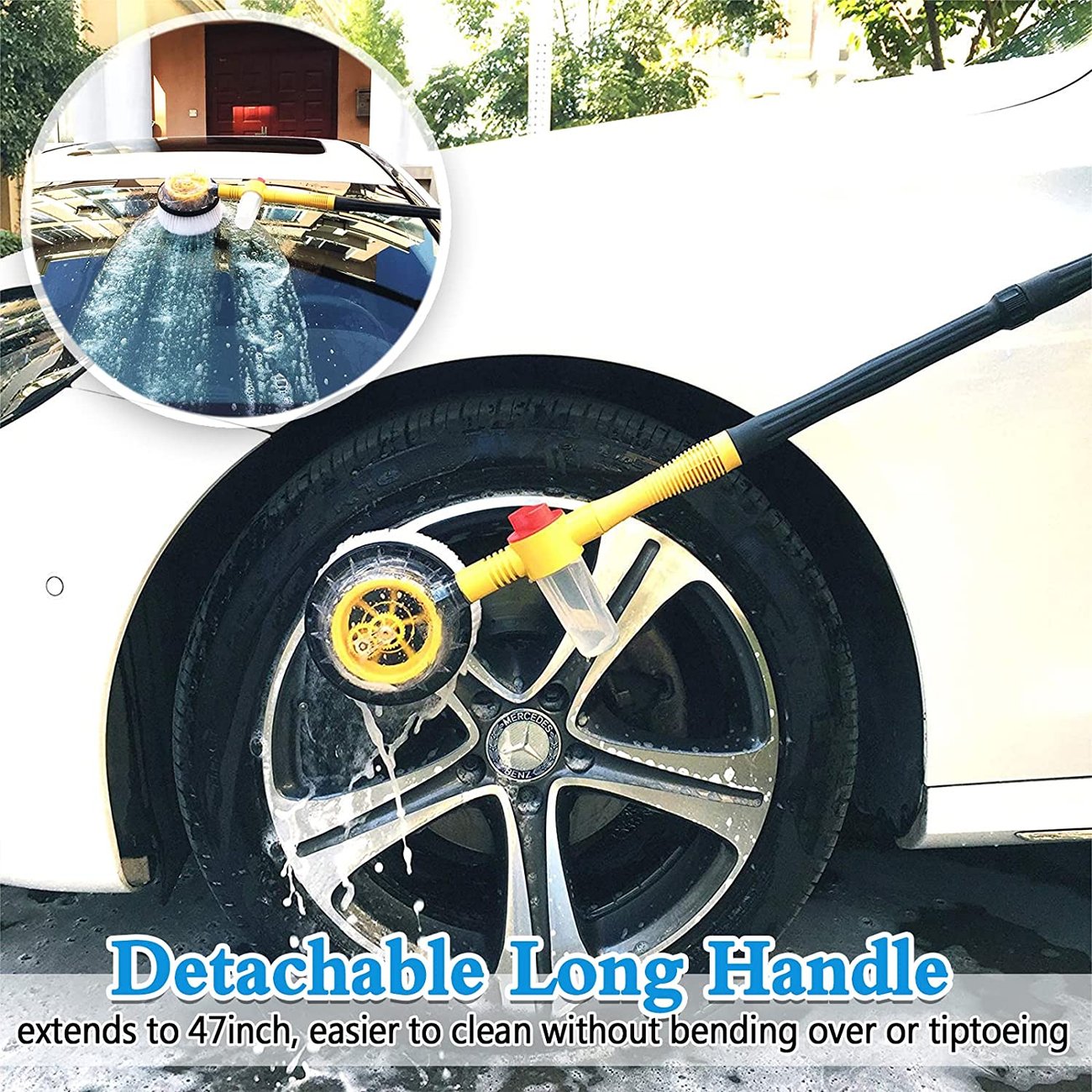 🔥Hot Sale 49% OFF🔥New Self-spinning Car Wash Mops