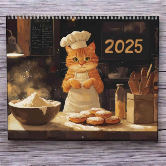 🧑‍🍳Cooking Cats Calendar 2025