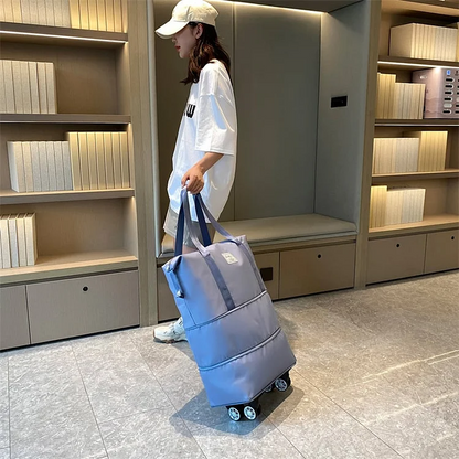 2025 New Large Capacity Travel Bag - Universal Wheel Removable
