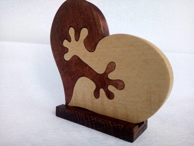 🔥Valentine's Day Sale 49% OFF - 💞Wooden Heart Love