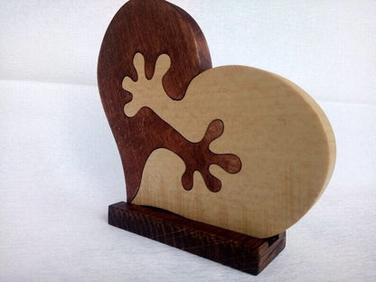 🔥Valentine's Day Sale 49% OFF - 💞Wooden Heart Love