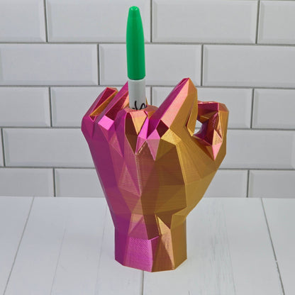 🤣Middle Finger Pen Holder| Say 'F*ck You' with your own pen!