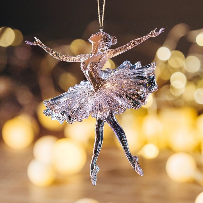 🎄Sparkling Ballet Crystal Christmas Ornament
