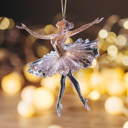 🎄Sparkling Ballet Crystal Christmas Ornament