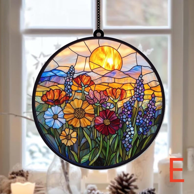 🔥🔥2025 Mother's Day Gift 50% Off--Beach Sunset Suncatcher Ornament