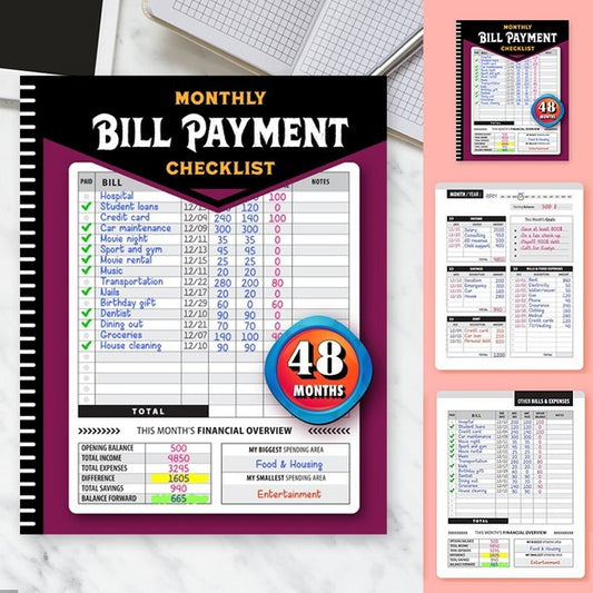 📔Bill Payment Management, Cleaning Schedule Manual