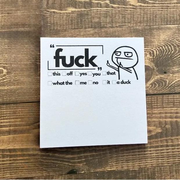 💖Christmas Gifts – Fun Office Post-it Notes