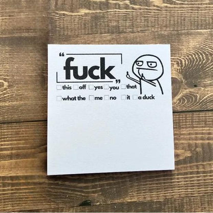 💖Christmas Gifts – Fun Office Post-it Notes