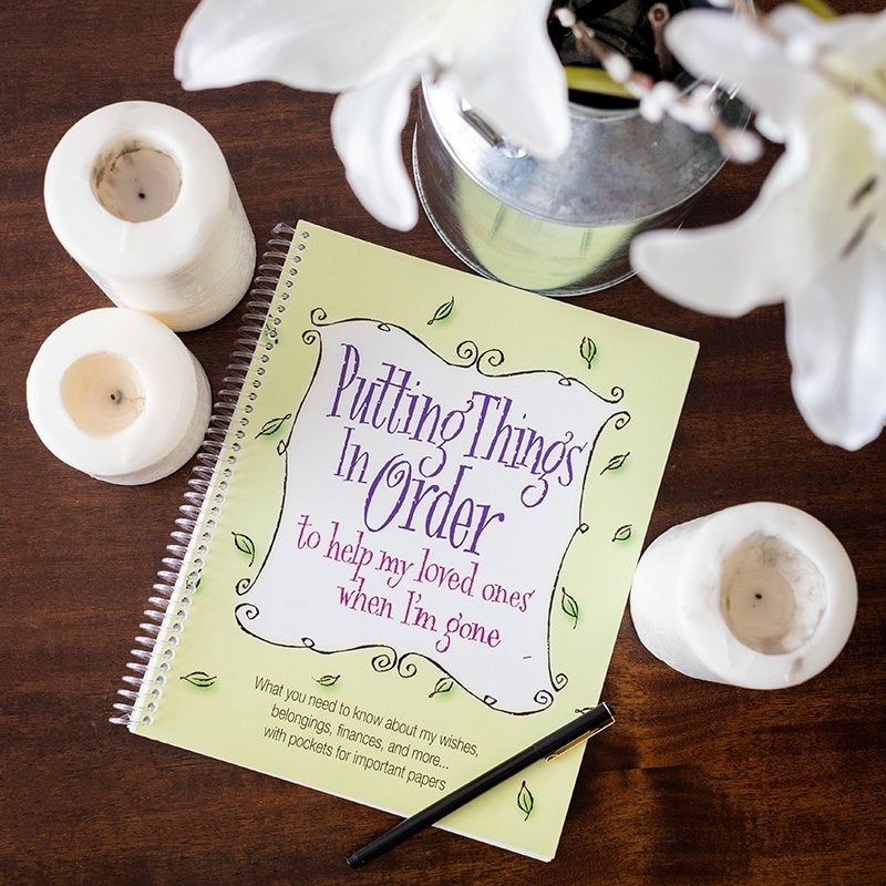 Putting Things In Order Organiser