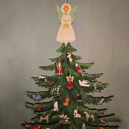 🎄Christmas Tree - Wooden Mantle Ornament