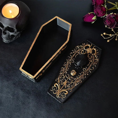 ⚰️Coffin Box "A Rose for the Dead"