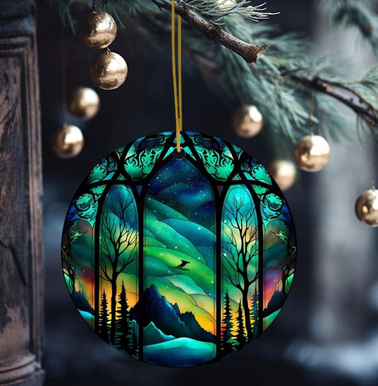 Northern Lights Tree Ornament