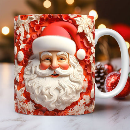 3D Christmas Creative Mug