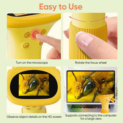 🔬Digital HD Microscope for Kids