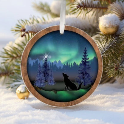 🌲2024 Christmas Gift 50% Off--2024 Northern Lights Christmas Ornaments