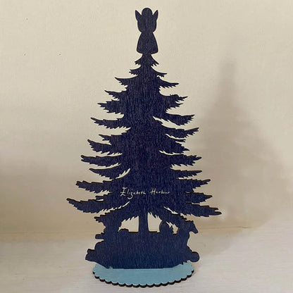 🎄Christmas Tree - Wooden Mantle Ornament