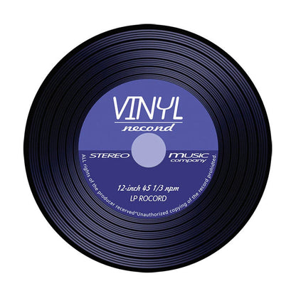 Round Vinyl Record Rug