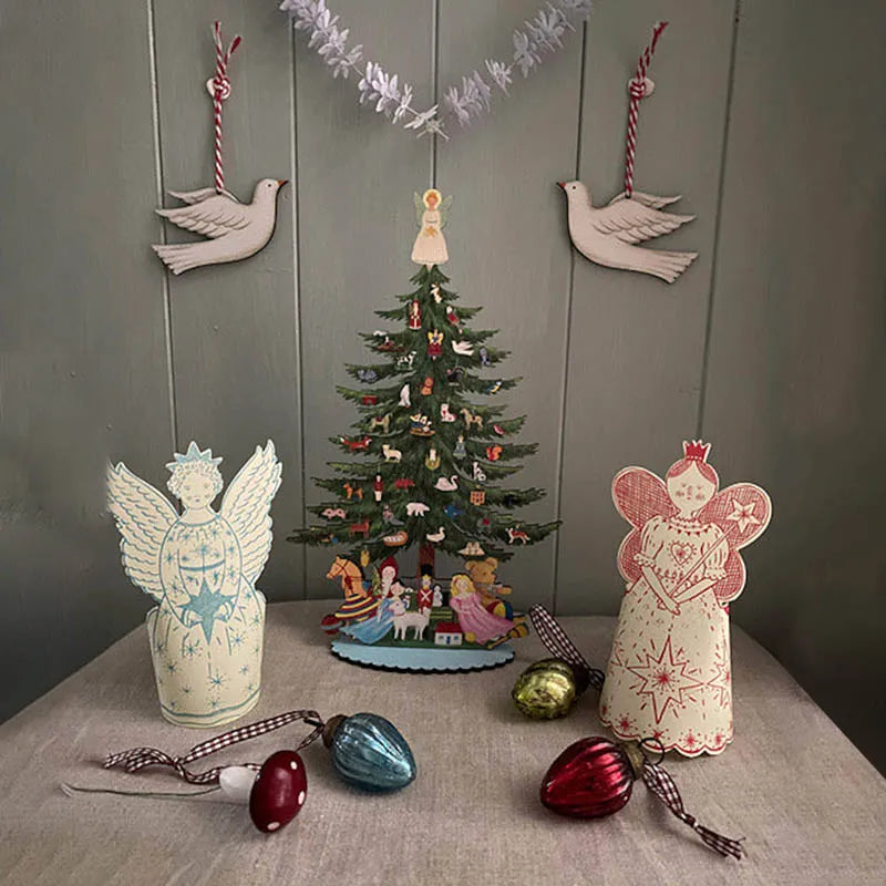 🎄Christmas Tree - Wooden Mantle Ornament