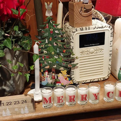 🎄Christmas Tree - Wooden Mantle Ornament