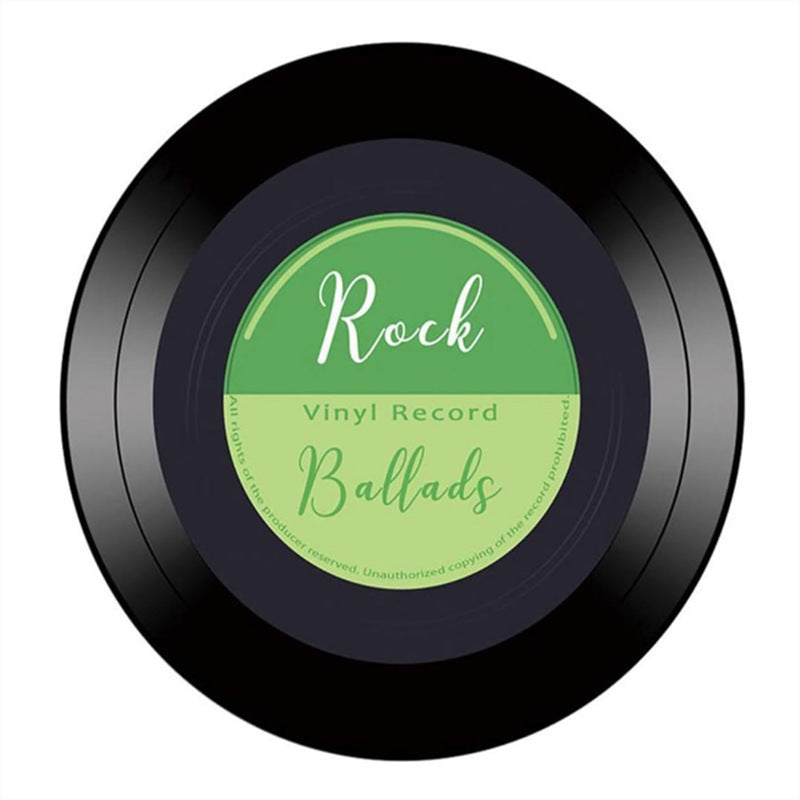 Round Vinyl Record Rug